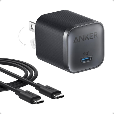 Anker iPhone Charger, 45W Type C Fast Charging, USB C Charger Block