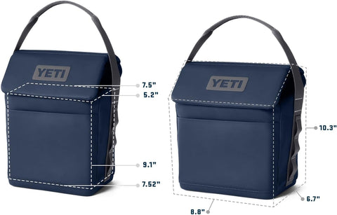 YETI Daytrip Insulated Lunch Bag for Adults - 6L Soft Cooler, Rescue Red