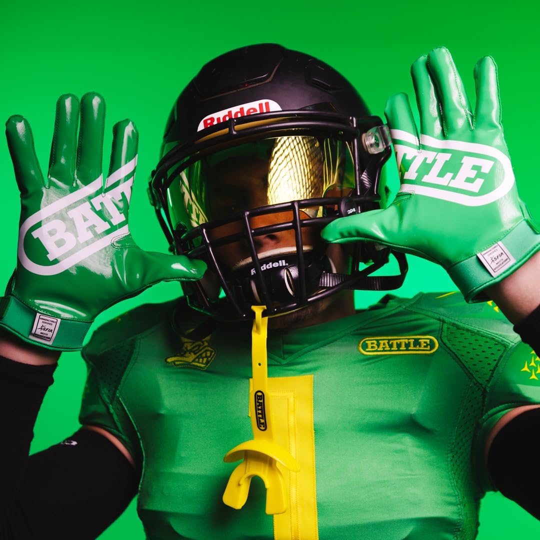 Battle Sports Double Threat Wide Receiver Gloves