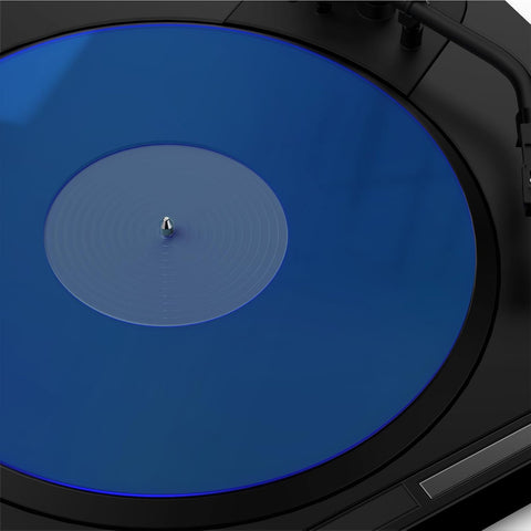 TAKMORK 12" Acrylic Turntable Mat, Record Player Platter Slipmat, Blue