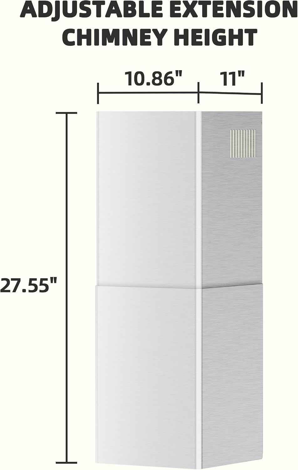 FIREGAS Chimney Extension FGS-TG33S-ZST for FGS-USG33Y75AC