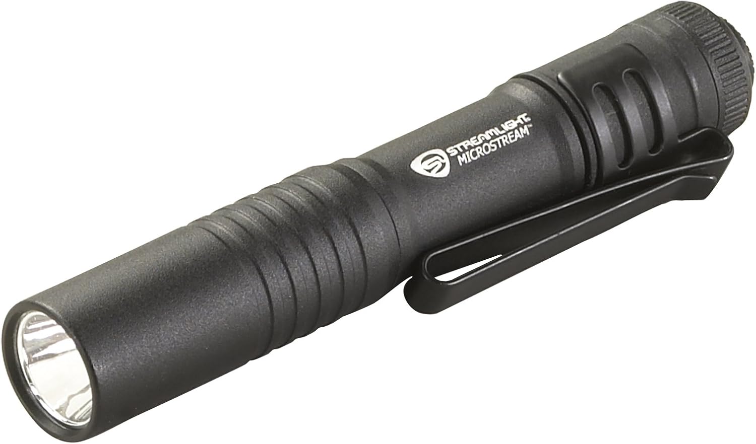 Streamlight 66318 MicroStream Pocket Flashlight, Black