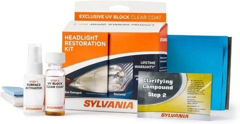SYLVANIA Headlight Restoration Kit, Restores to Like-New Condition