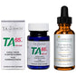 T.A. Sciences TA-65 30 Capsules 100 Units Includes a Free Bottle of B-Flawless Premium Vitamin C Serum 2 fl oz 60 ml for Face