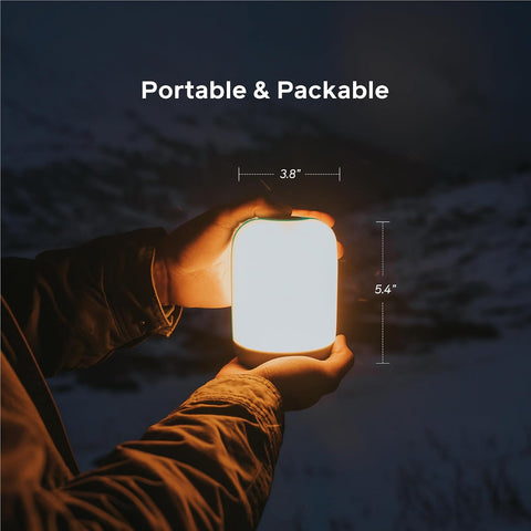 BioLite Alpenglow 500 Camping Lantern, USB, Rechargeable, Multicolor