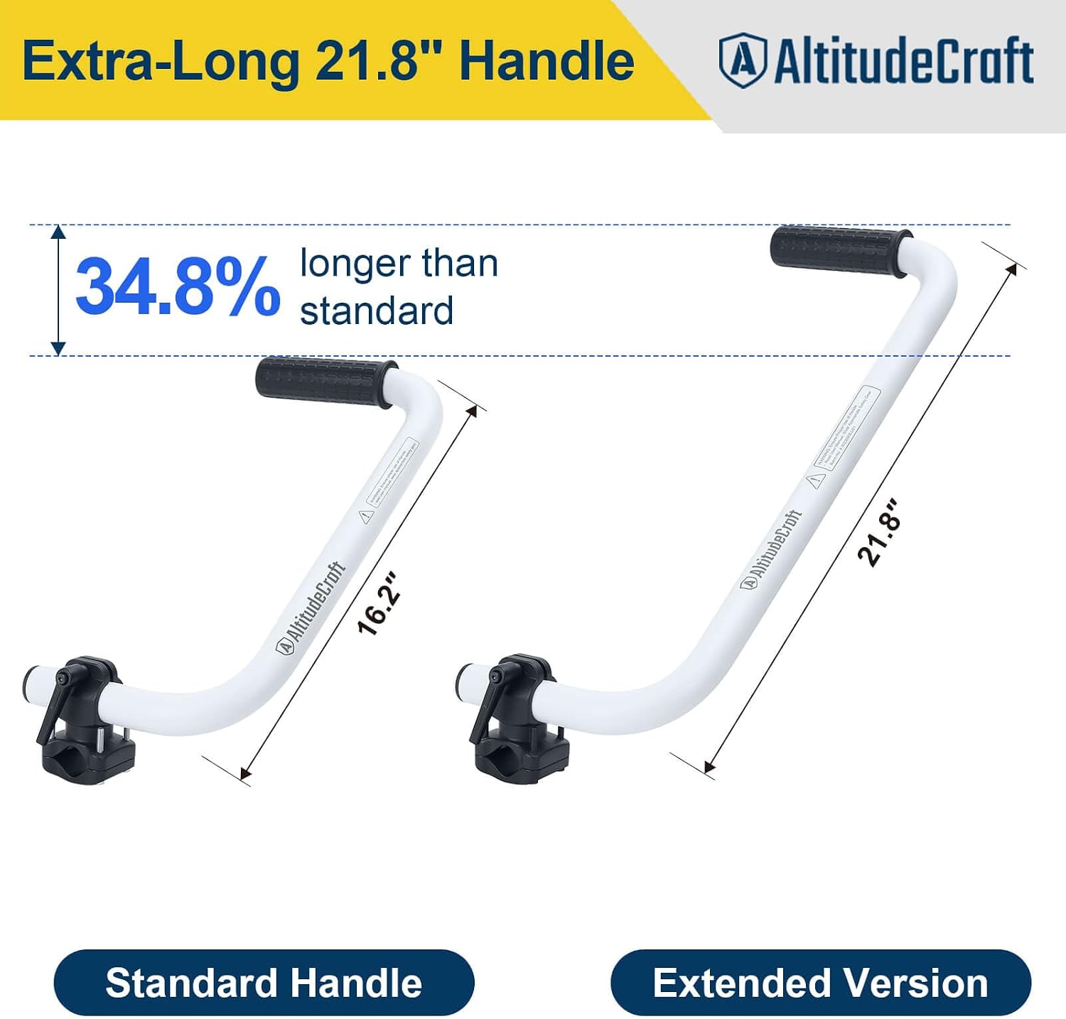 21.8" Weed Eater Handle Extension for Tall Users 6'2"+