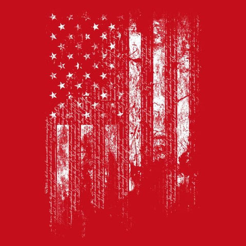 Grunt Style 1776 Flag Long Sleeve Men's Graphic Tee
