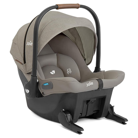 Joie Mint Latch Baseless Infant Car Seat – Lightweight, Built-in Rigid Lower Anchor Attachments and Side-Impact Protection – No Base Installation Required, Travel-Friendly Design (Dove)