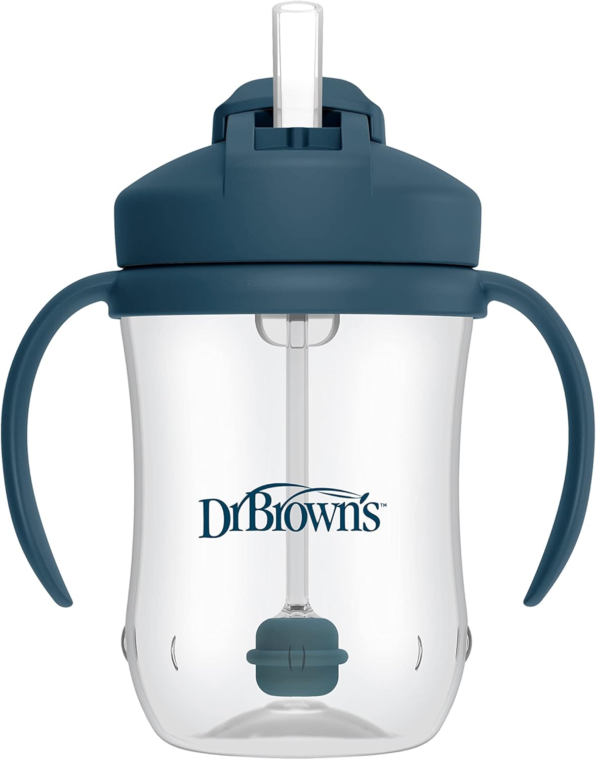 Dr. Brown's Milestones Baby's First Straw Cup, Blue, 1-Pack