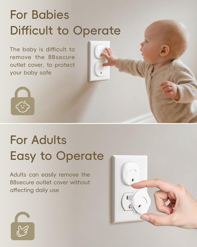 Plug Covers Baby Proofing 24 Packs for Electrical Outlets