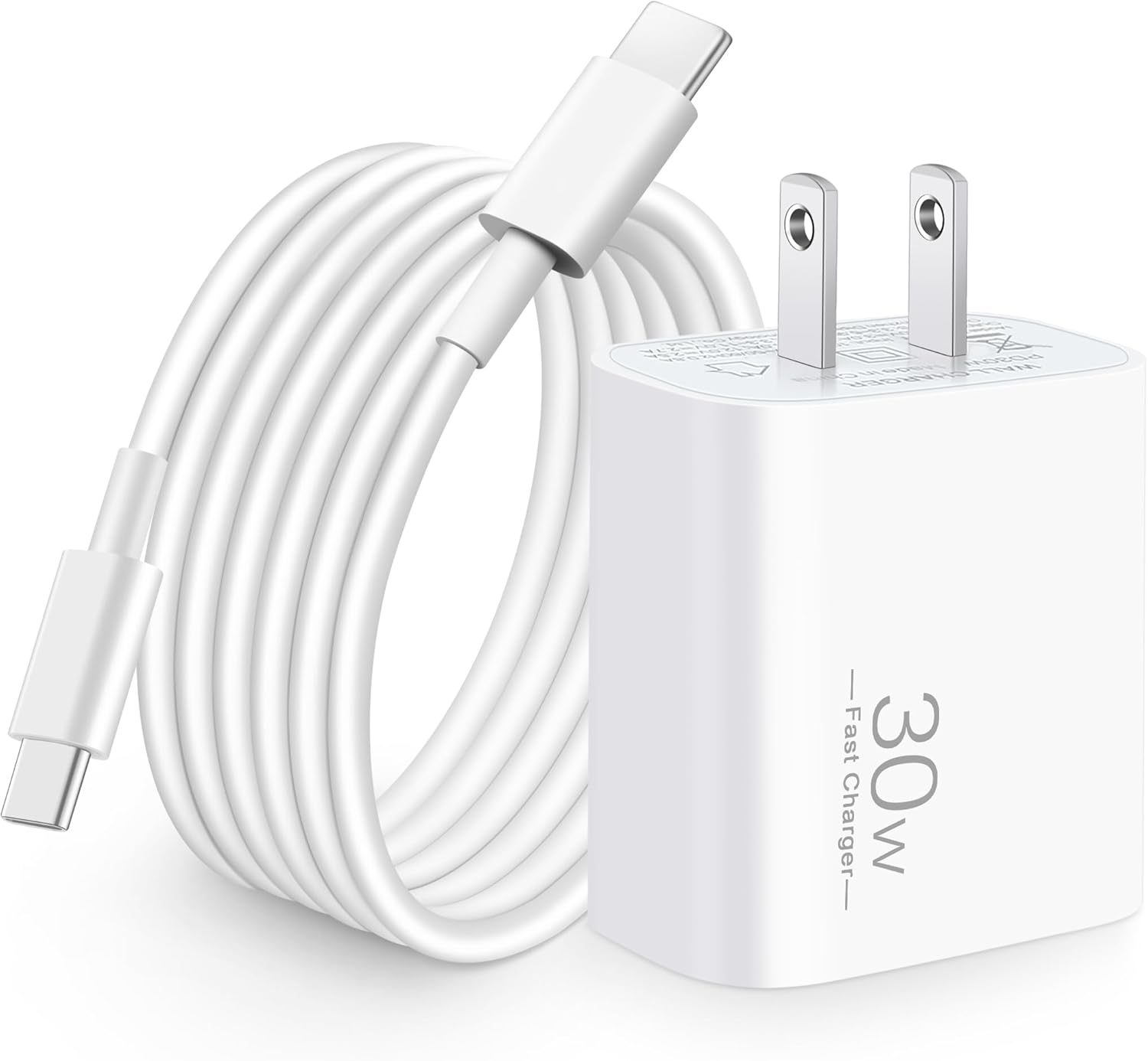 30W USB C Fast Charger for Google Pixel 11/11 Pro XL/Fold/10/9/8/7/6 Pro XL