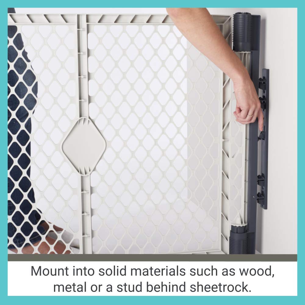 Toddleroo Superyard Wall Mount Kit for Barrier Conversion; Gray