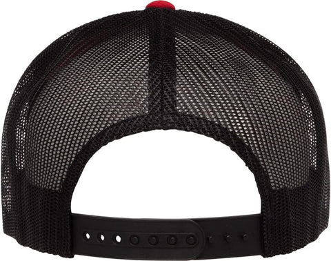 Yupoong 5-Panel YP Classic Trucker Cap | High Profile Flat Visor Snapback
