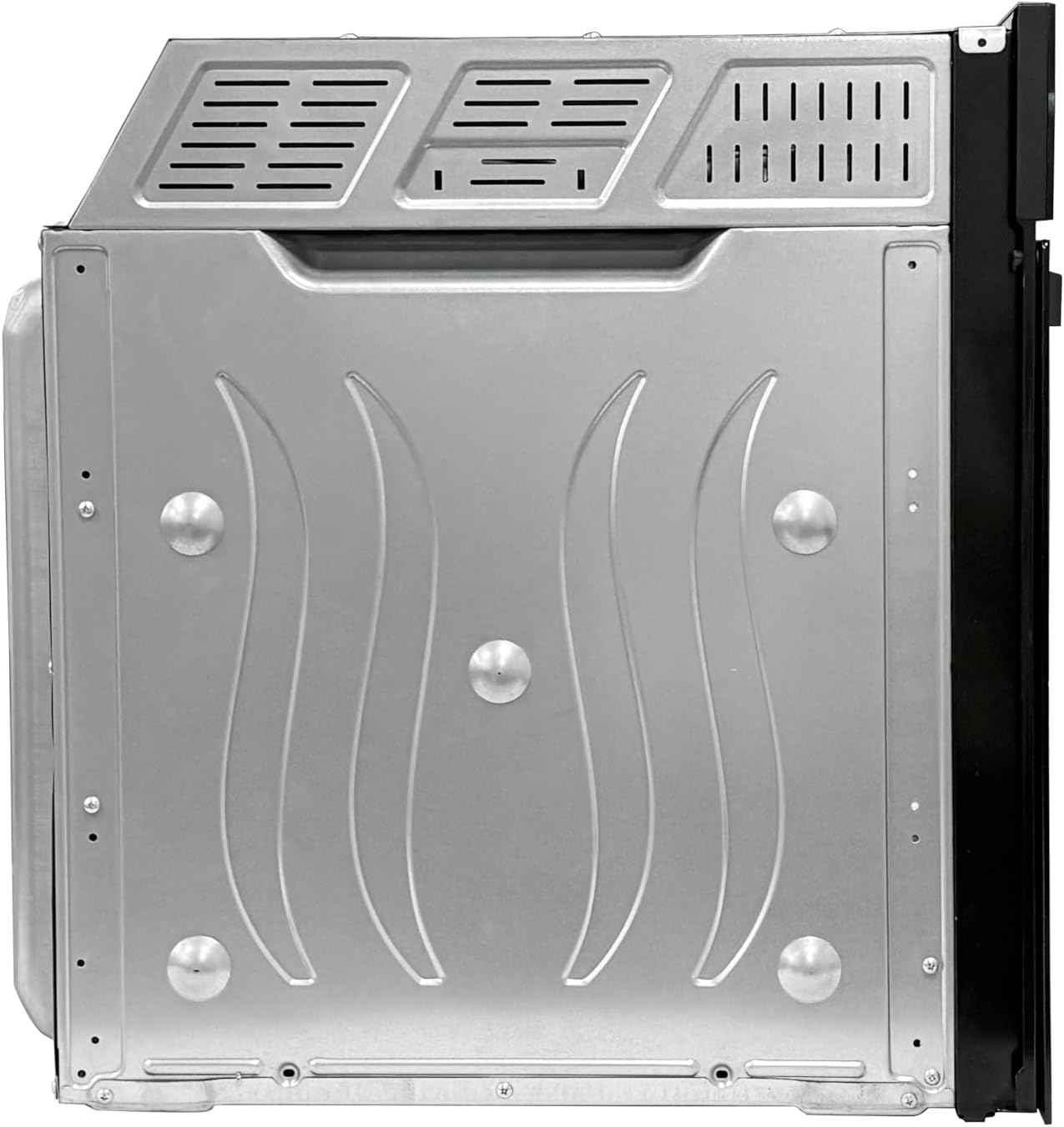 Hamilton Beach, 23.5" Front Control Range, Built-in Electric Wall Oven, Stainless Steel