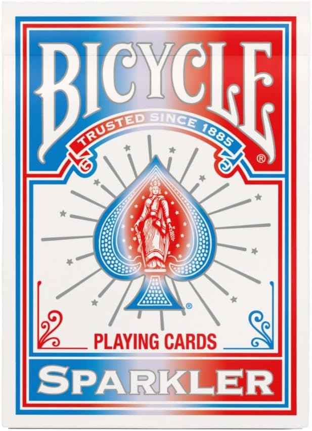 Bicycle Sparkler Playing Cards American Flag Fireworks Patriotic Deck