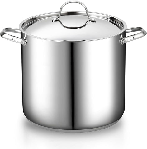 Cooks Standard 16 Quart Extra Large Soup Pot - Induction Cookware