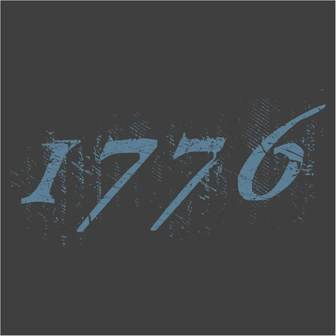 Grunt Style 1776 Flag American Men's Hoodie