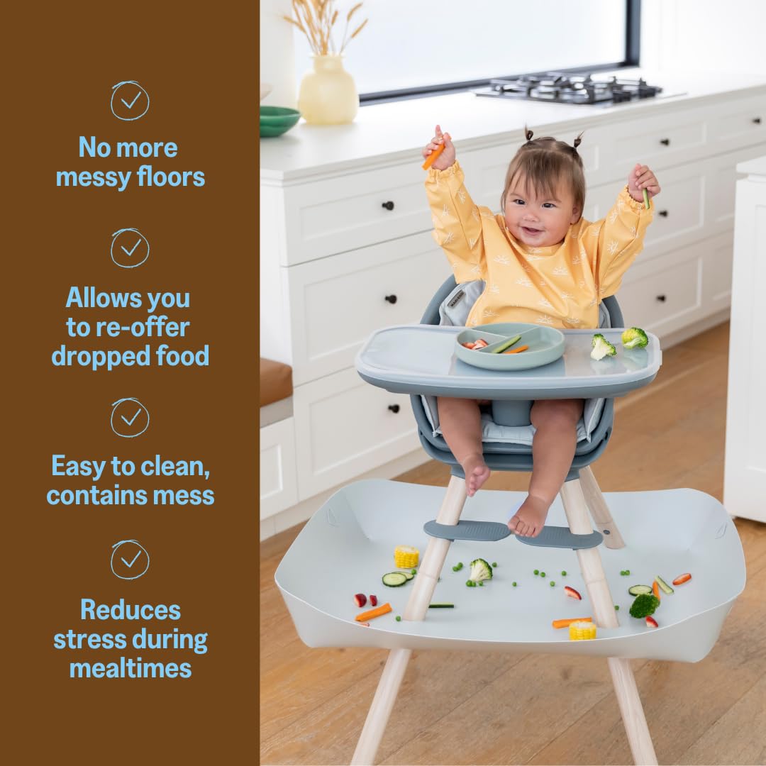 CATCHY - Food Catcher - Compatible with Maxi-COSI Moa 8-in-1 High Chair + 12 Other High Chairs - Highchair Sold Separately - Baby & Toddler Food & Mess Catcher - Under High Chair Accessory