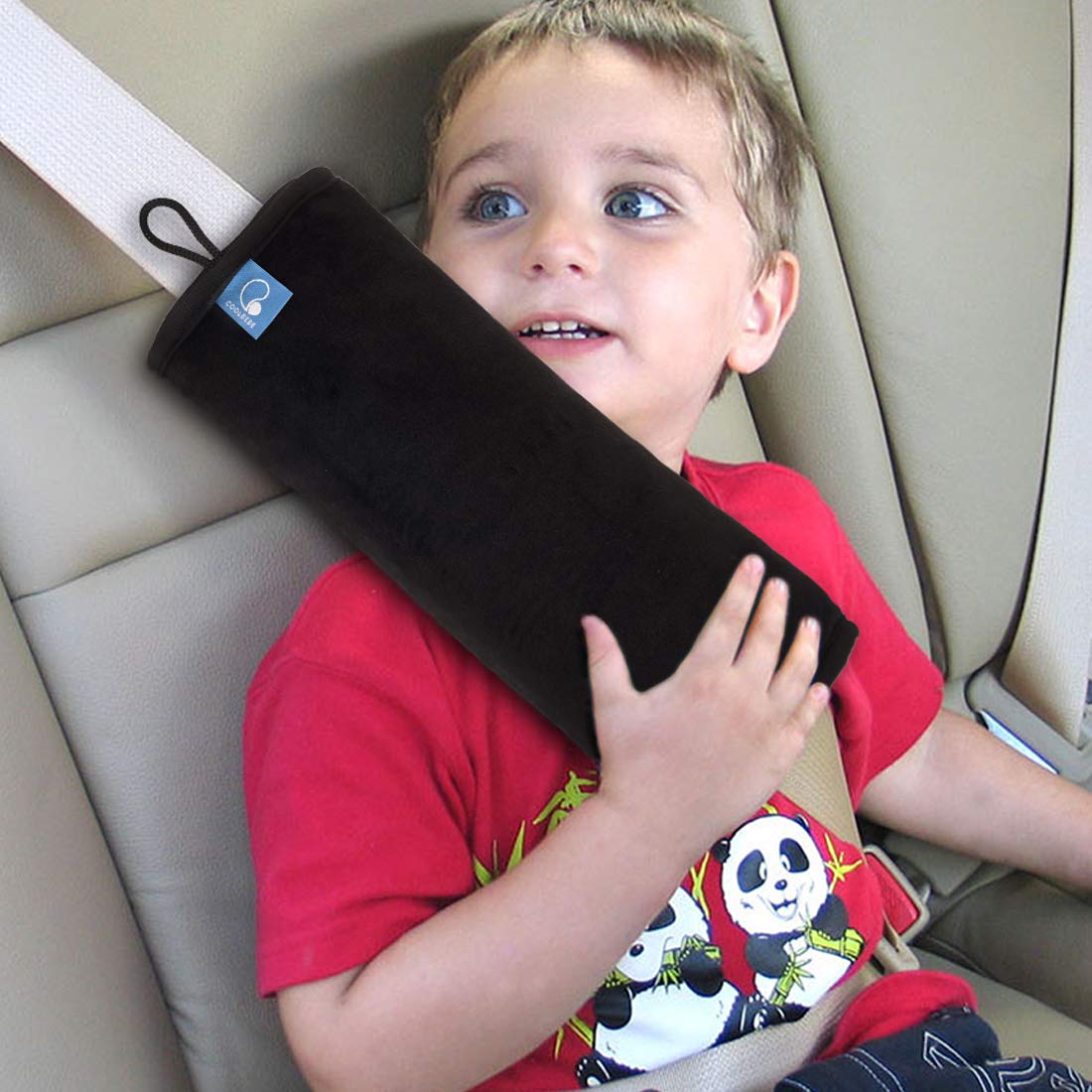 COOLBEBE Seat Belt Pillow for Kids, Extra Soft Toddler Travel Pillow