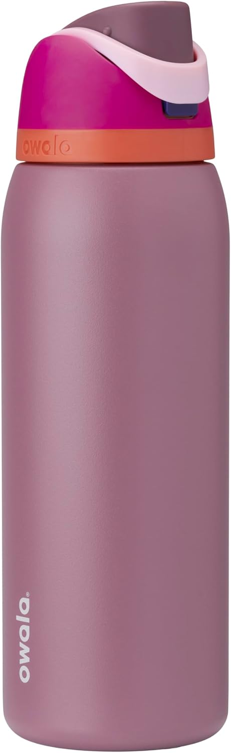 Owala FreeSip Stainless Steel Water Bottle 40 oz Crown Jewel