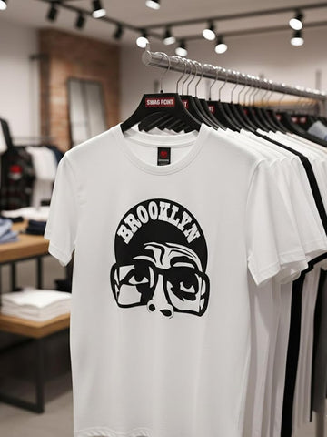 Swag Point Next Level Men’s Hip Hop Streetwear Baby Biggie Graphic T Shirts