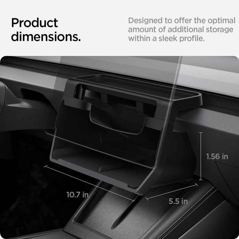 Spigen Under Screen Storage Organizer for Tesla Model Y Juniper, 3 Highland