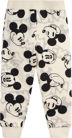 Disney Mickey Mouse Christmas Fleece Pullover Hoodie & Jogger Pants Outfit Set Newborn to Big Kid Sizes (0-3 Months - 14-16)