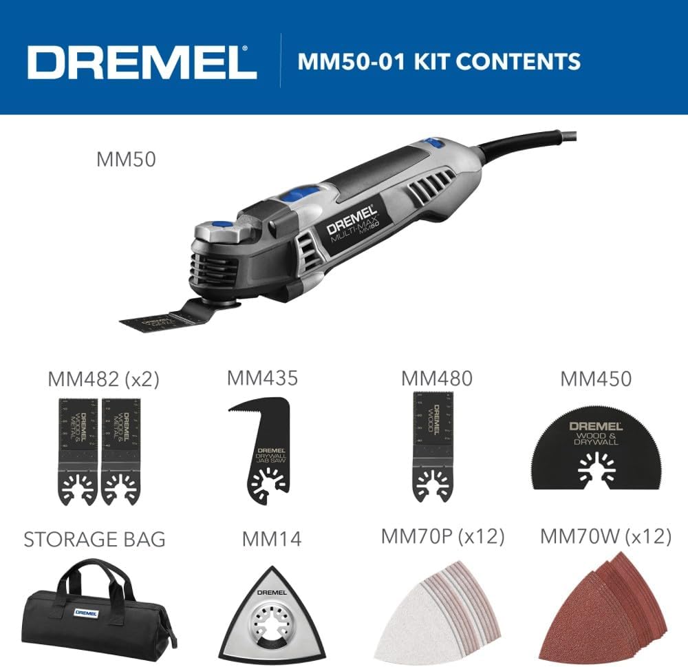 Dremel MM50-01 Multi-Max™ Oscillating Tool Kit
