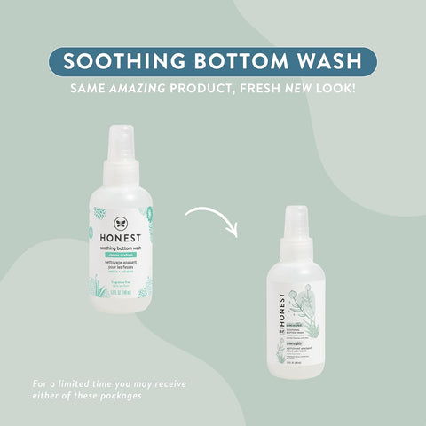 The Honest Company Soothing Baby Bottom Wash, Naturally Derived, 5 fl oz