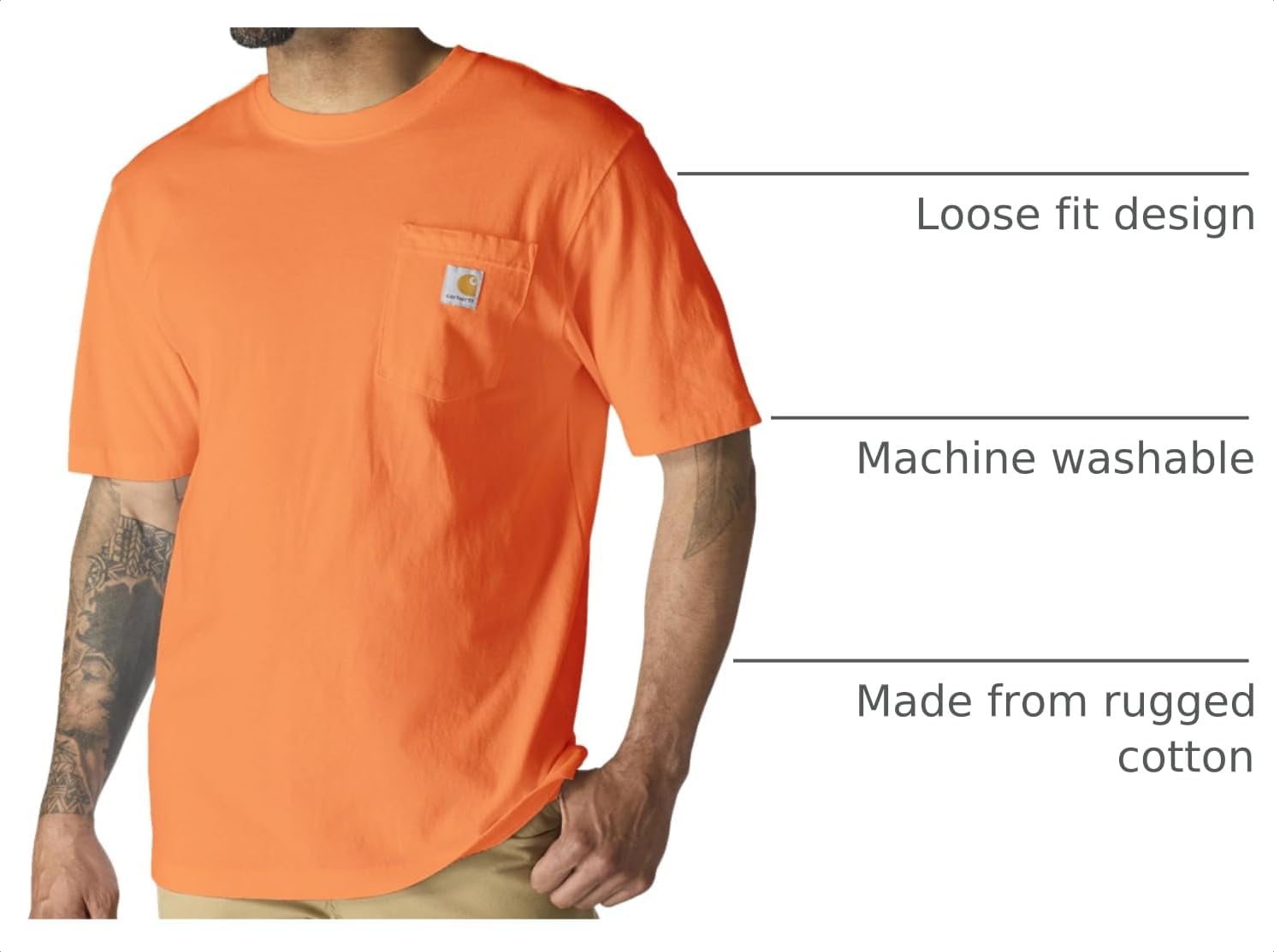 Carhartt Men's Iconic K87 Pocket T-Shirt