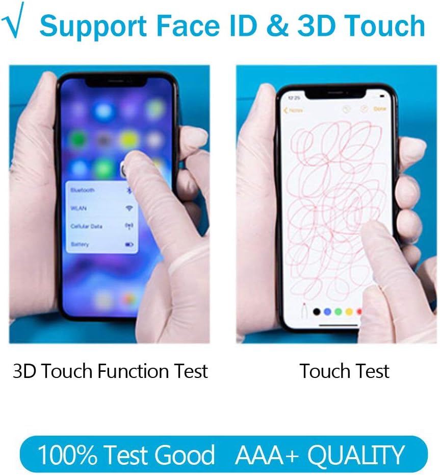 Fixerman for iPhone 16 Pro Screen Replacement 6.3 inch, 3D Touch LCD Display Digitizer Assembly with Repair Tools - Model A3083,A3292,A3293,A3294