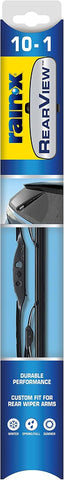 Rain-X 850019 RearView 10-1 Rear Wiper Blade, 10 Inch Conventional Rear Wiper Blade, Fits J-Hook (Pack Of 1), Automotive Replacement Wiper Blades That Meet Or Exceed OEM Quality And Design Standards