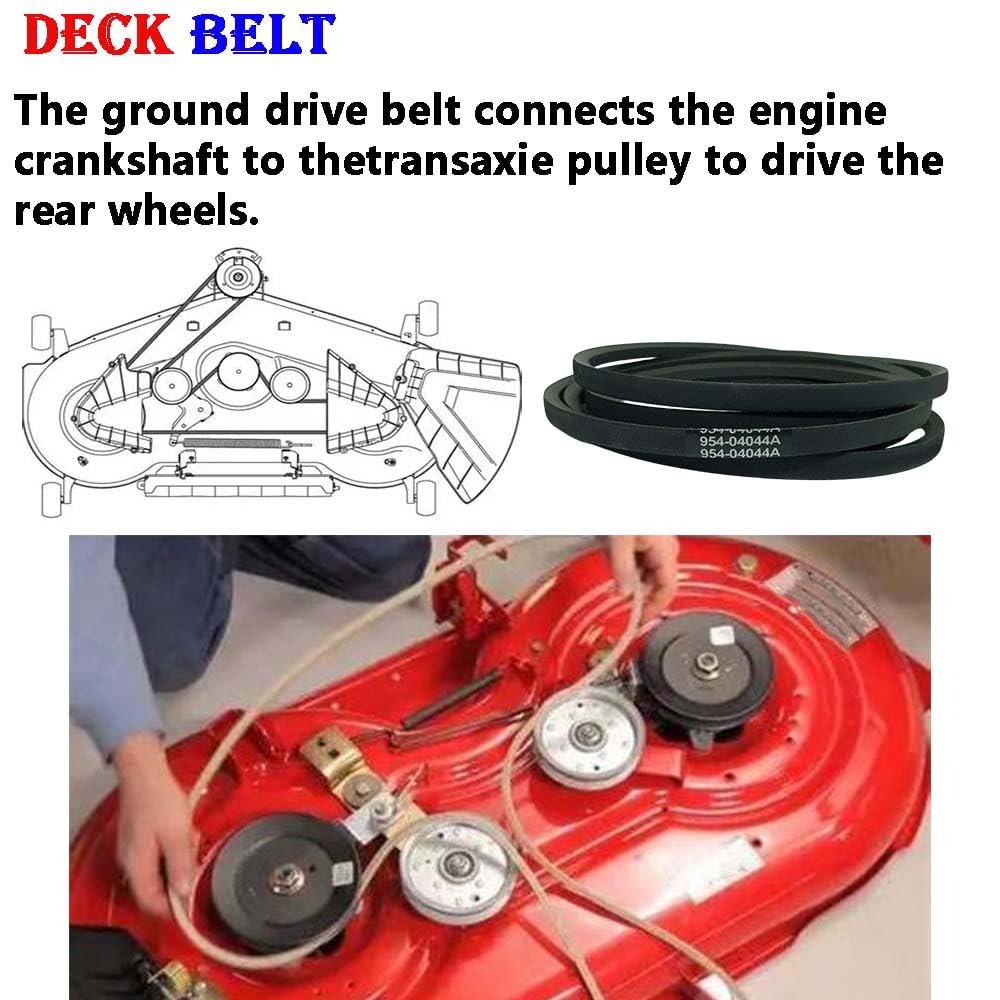 954-04044A 134" Belt for Cub Cadet RZT 50 & Troy Mustang XP 50