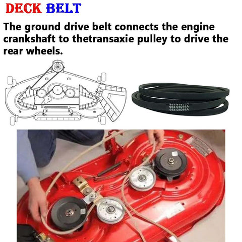 954-04044A 134" Belt for Cub Cadet RZT 50 & Troy Mustang XP 50