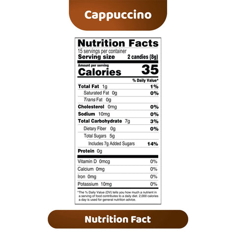 Kopiko Cappuccino Candy – Hard Candy from Indonesia (2-Pack 4.23oz)