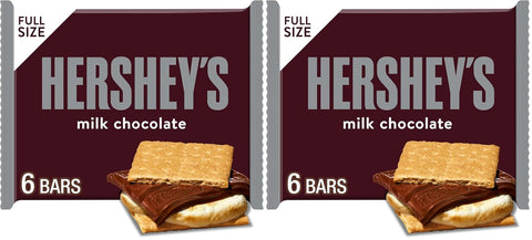 Hershey's Cookies 'n' Creme Snack Size Bars, White Milk Chocolate Candy Bars, 31.9 Oz / 2 Pounds