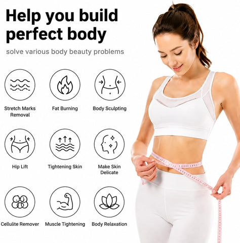 Radio Frequency Induced Heat-Palm NRG Cellulite Body Device