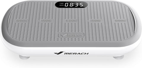 Merach CV40 Curved Vibration Plate Exercise Machine with 440lbs Capacity