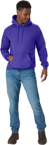 Hanes Men's Hoodie - EcoSmart Fleece Hooded Sweatshirt for Men & Women - Midweight Fleece - Big & Tall Available