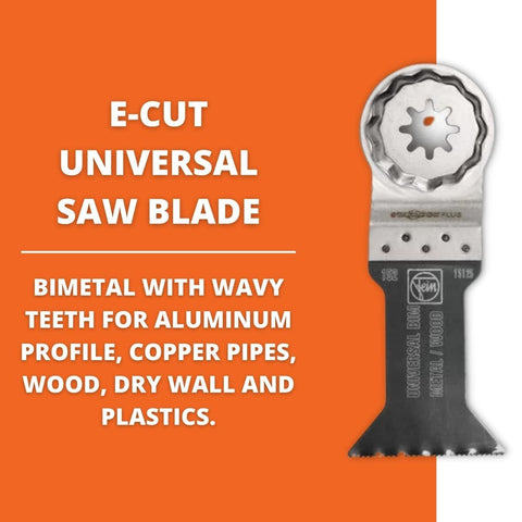 Fein Starlock Plus E-Cut Universal Saw Blade, 1-3/4" Medium Width