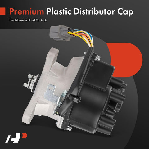 A-Premium Ignition Distributor with Cap and Rotor, 1.6L L4, 8 Blade