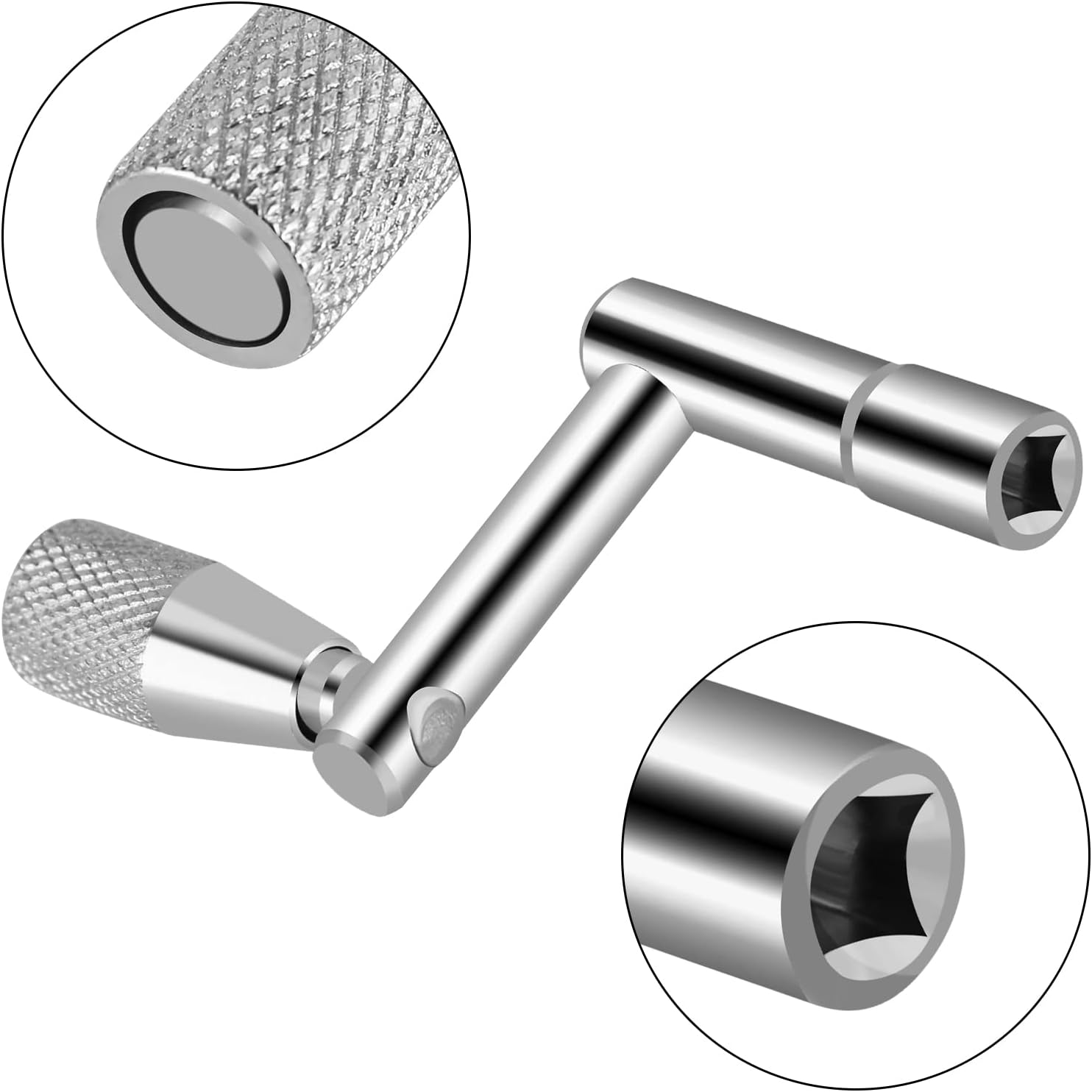 EASTROCK Drum Key Drill Bit Drum Tuning Key 3pcs Drum Key Percussion Tunner Tool for Drum Accessories