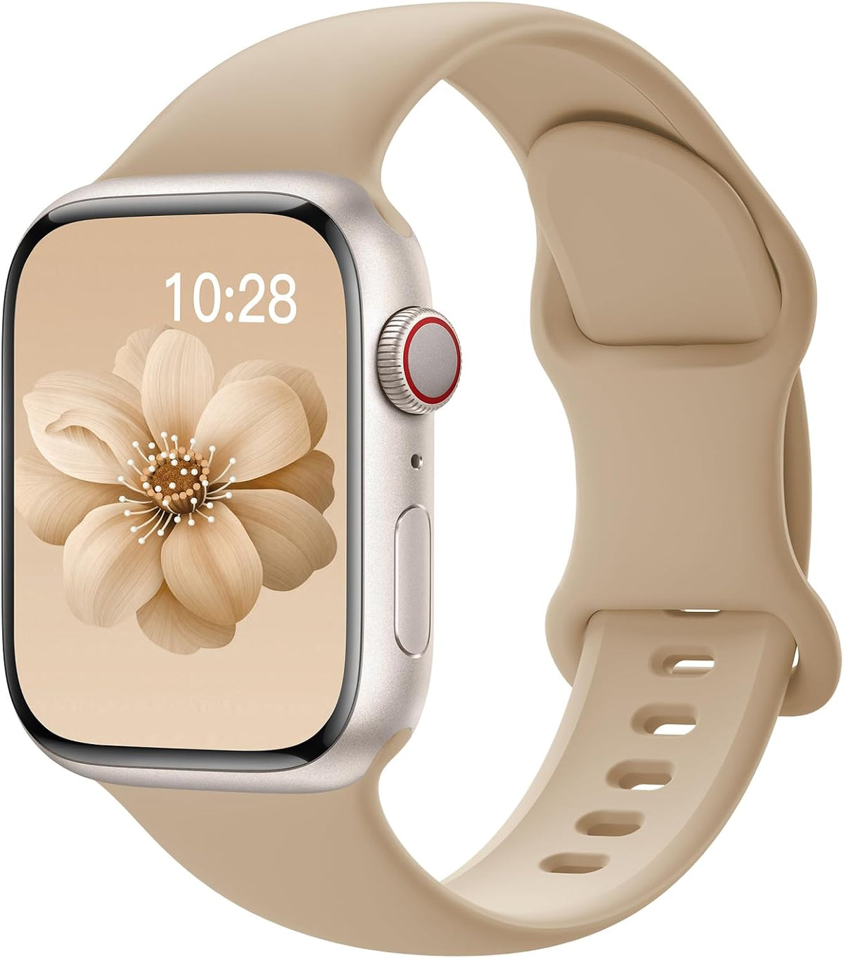 Sport Silicone Band Compatible with Apple Watch Bands 40mm 38mm 41mm 44mm 45mm 42mm 49mm Women Men,Soft Wristband Waterproof Replacement Sport Strap for iWatch Bands Series 9 8 7 6 5 4 3 2 1 SE Ultra