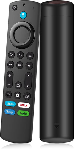Replacement Voice Remote Fit for All Fire-Series TV Cube/FireStick, Compatible with FireStick 4K Max/4K/Fire Stick/Lite/HD, Fit for All Hisense, TCL, Insignia-Toshiba-Pioneer-Omni QLED Series