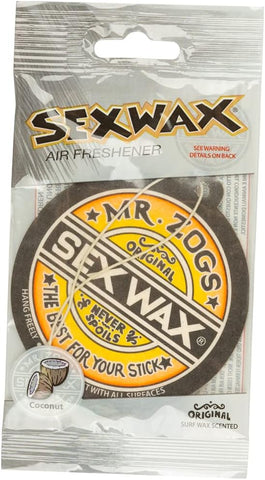 Sex Wax Air Freshener (3-Pack, Coconut) (Limited Edition)