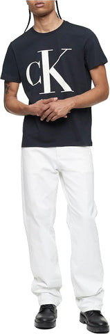 Calvin Klein Men's Monogram Logo Crewneck T-Shirt