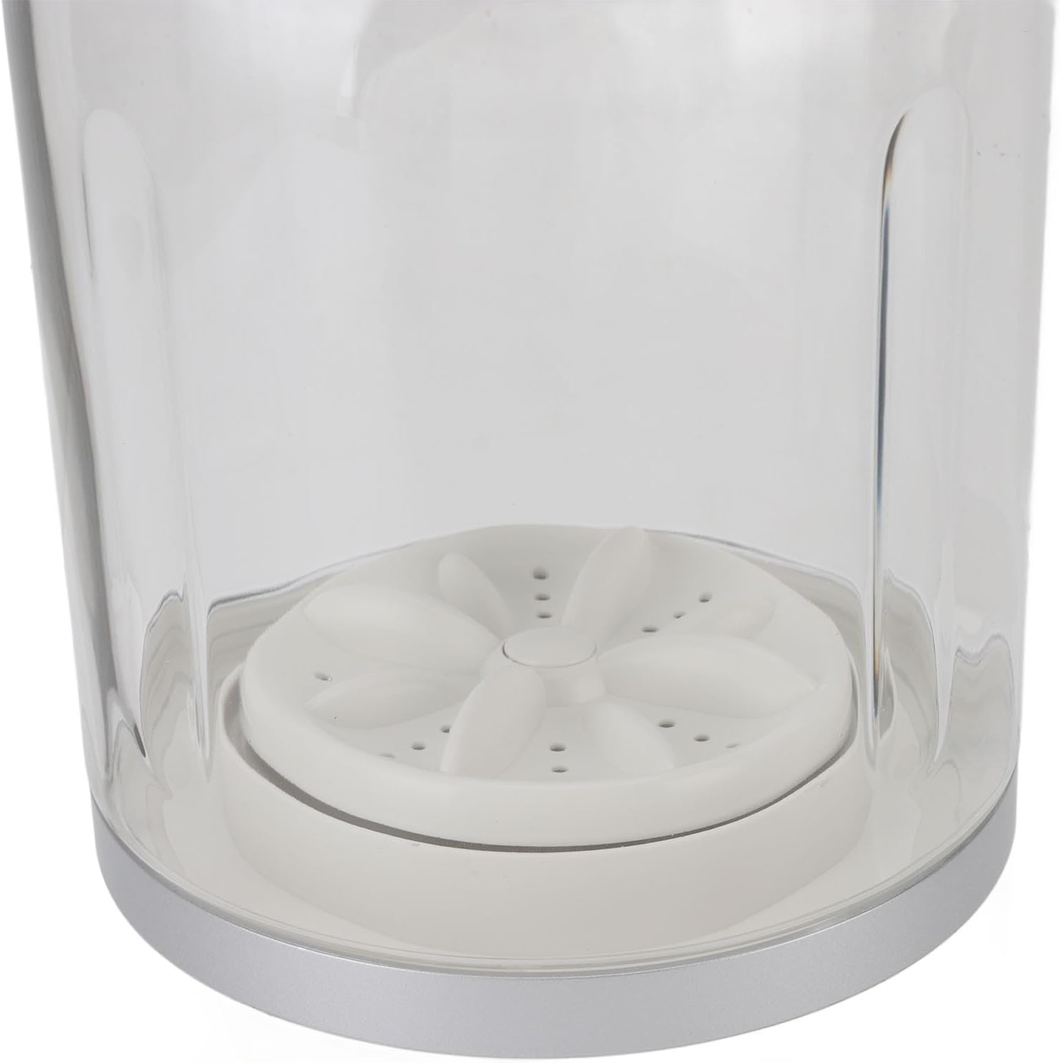 Mini Washing Machine,10W Portable Washer, Silent Powerful Compact Washer for Underwear, Socks, Baby Clothes, Travel, Camping RV, Type C Charging One Button Operation