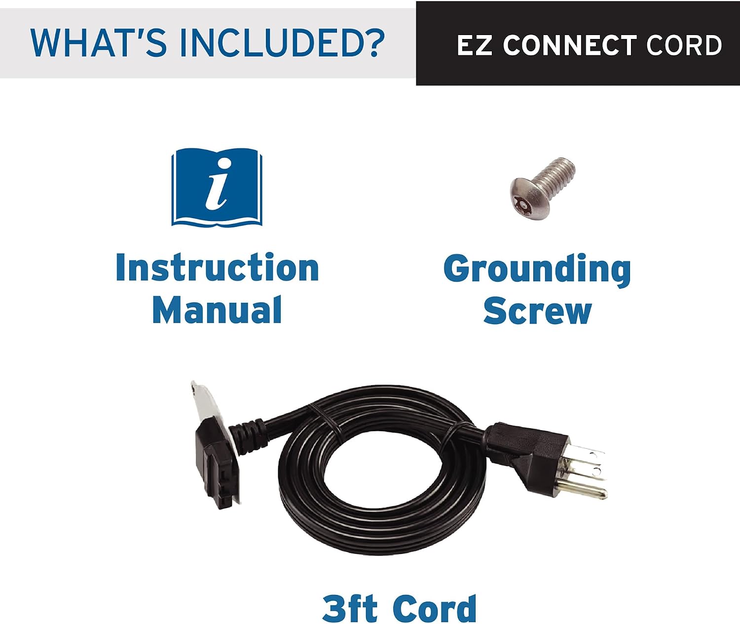 INSINKERATOR Garbage Disposal EZ Connect Cord, Installation Kit, CRD-EZ