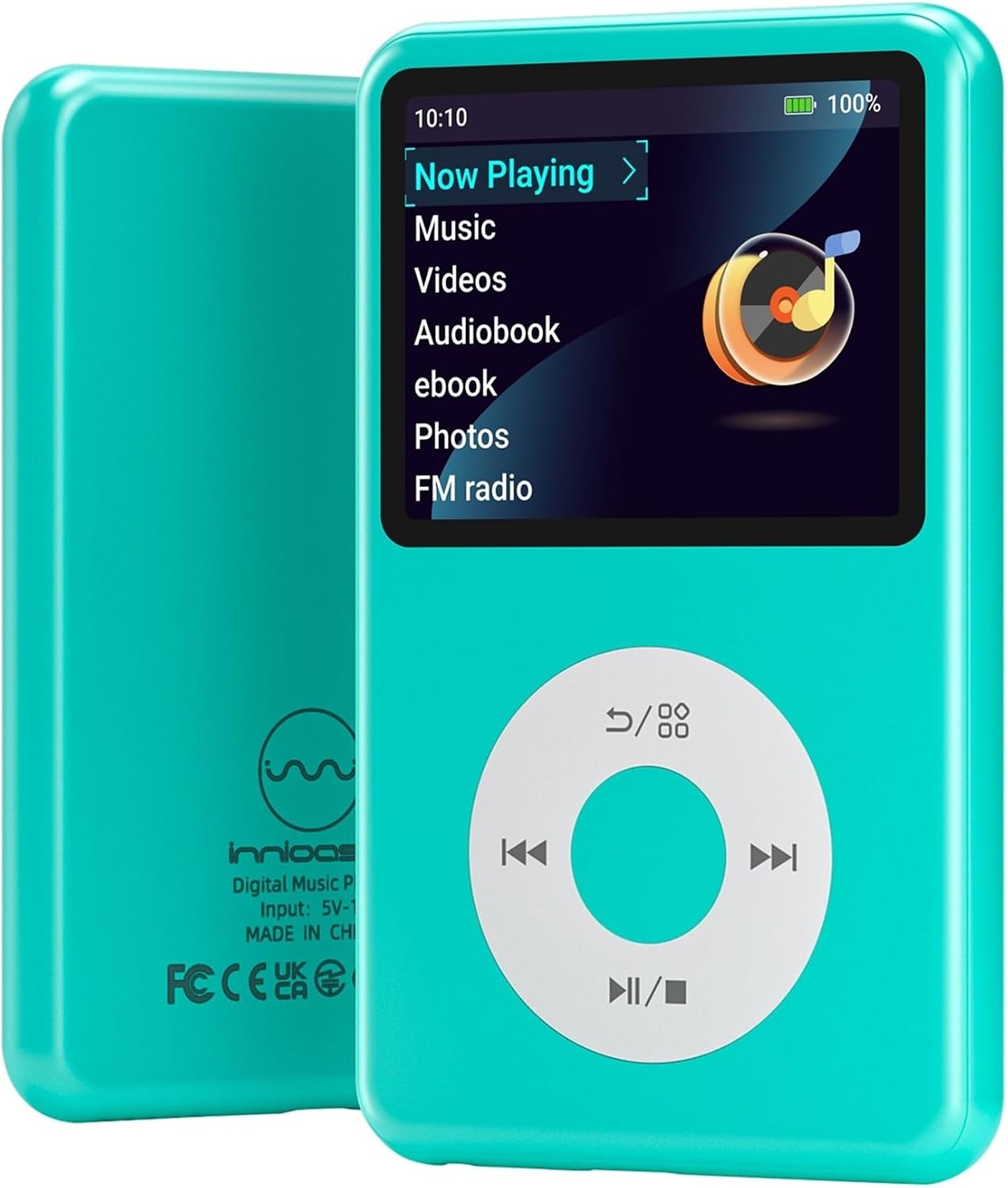 MP3 Player with Bluetooth Y1 64GB Video EBOOK Green