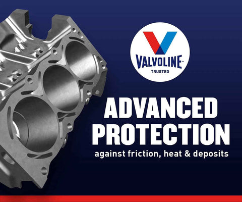 Valvoline Advanced Protection 0W-8 Full Synthetic Motor Oil 1 Quart, Pack of 6